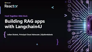 Building RAG apps with Langchain4J