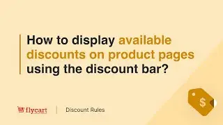 How to display available discounts on product pages using the discount bar In WooCommerce