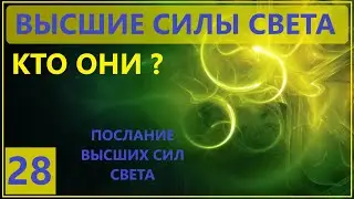 КТО ТАКИЕ ВЫСШИЕ СИЛЫ СВЕТА? Послание Высших Сил Света. Лариса Добро.