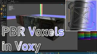 PBR Material Voxels Tutorial in Voxy