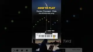 Learn How to Play the Melody of “Hide” by Dorian Concept 🎹