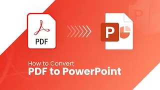 How to convert pdf file to powerpoint (.pptx) file or word (.docx) file