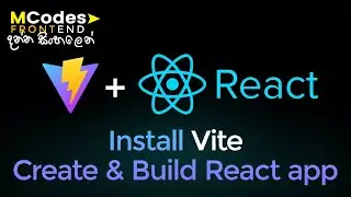 Install Vite & React Project: Setup & Build Your First React App (In Sinhala)