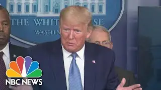 Trump: 'I Don't Know' If Family Business Will Receive Government Assistance | NBC News