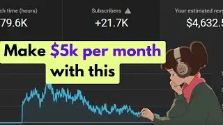 How to Make $5k per Month from Chill LoFi Beats Channel