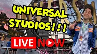 🔴UNIVERSAL STUDIOS!! - LIVE NOW!