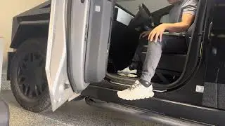 Tesla Cybertruck Running Boards Prevents Damages to Seats!