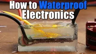 How to Waterproof Electronics || Nail Polish, Silicone, Potting Compound