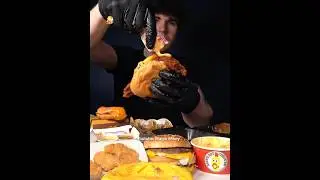 McDonald’s or Dave’s Hot Chicken or Both? #mcdonalds #daveshotchicken #asmr