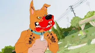 SCOOBY became a HUNGRY ZOMBIE when he was part of an EXPERIMENT to create MONSTERS in a LABORATORY