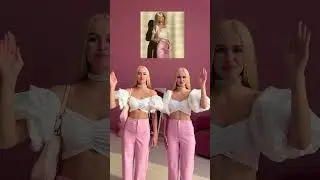 кажется Barbie сплагиатили наш гардероб😂 Barbie girls #twins #shortvideo #outfit #twixi