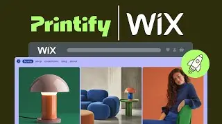 How to Create a WIX Website from Scratch w/ Printify