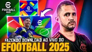 🚨🔥 LANÇAMENTO OFICIAL DO EFOOTBALL 2025 AO VIVO!! CONFERINDO TODAS AS NOVIDADES DO EFOOTBALL 2025