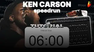 OVERLOADED KEN CARSON TYPE BEAT IN 6 MINUTES TUTORIAL