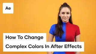 How To Change Complex Solid Colors In After Effects