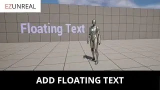 Unreal Engine 5 Tutorial for Beginners: How to Add Floating Text (UE5.3)