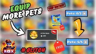 How to Get ALL Pet Slots FREE in Ninja Legends Roblox 2024 | Unlock ALL Slots Easily!