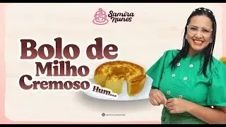 BOLO DE MILHO CREMOSO E MOLHADINHO