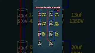 Capacitors in Series and Parallel 