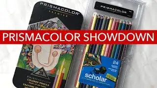 Prismacolor Showdown: Premier vs Scholar Colored Pencils