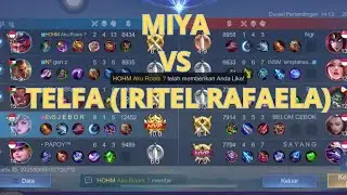 GINI CARA MAIN MIYA VS COMBO IRITEL RAFAELA !!! IRITEL KOK TURU DEKKK   - Mobile Legends