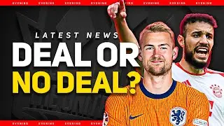 Bayern DEMAND 60 MIL For De Light & Mazraoui! Sancho SHOCK Decision! Man Utd Transfer News