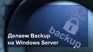 Создание бэкапа при помощи Windows Server Backup