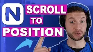 Scroll to Relative Position or ID in NativeScript Tutorial