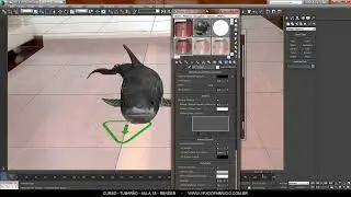 Aula 18 / 19 - Render (Luz e Sombra) - Curso Tubarão (Baby Shark) 3d 2014