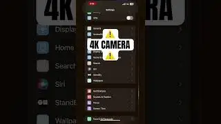 How to record 4k video on your iPhone in iOS 18