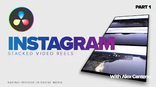 Perfect Instagram Stacked-View Reels • Easy in Davinci Resolve