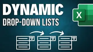 Create DYNAMIC Dropdown Lists in Excel that Automatically Update!