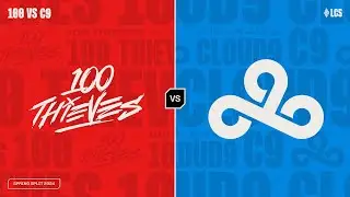 100 v C9 - Week 1 Day 2 | LCS Spring Split | 100 Thieves v Cloud9 (2024)