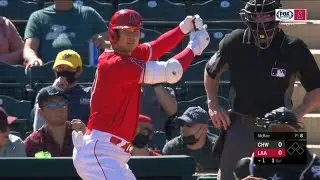 3月2日【MLB】大谷翔平、第1打席で右前打　今季初実戦 vs シカゴ・ホワイトソックス