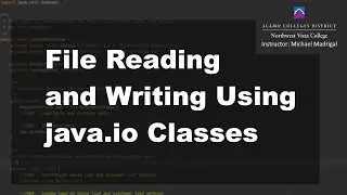 Java 2 Online, [Files.01] File Reading and Writing Using java.io Classes