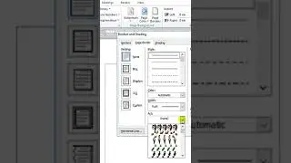 Cara membuat page border art di Microsoft word 2010