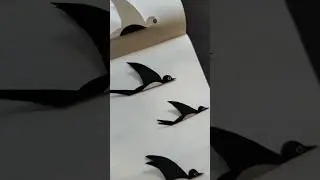 making bird with paper 🐧🦅✨ #shorts