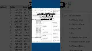 How to Calculate Change / Variance in Pivot Tables #shorts