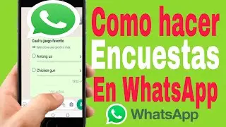 👉COMO HACER ENCUESTAS EN WHATSAPP 2024 |COMO hacer encuestas en WhatsApp