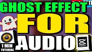 Capcut - How To Make Ai Audio Voice Ghost Effect Tutorial