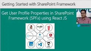 Get User Profile Properties in SharePoint Framework (SPFx) using React JS