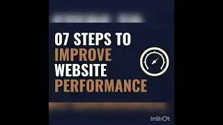 07 Steps to Improve Website Performance ! #shorts