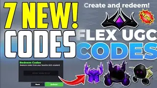 ⚠️ALL NEW!!⚠️ ALL WORKING CODES FOR FLEX UGC IN 2024 - ROBLOX FLEX UGC CODES