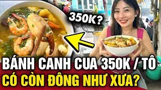 Quán bánh canh cua ĐẮT NHẤT SÀI GÒN giá 350k 1 tô GIỜ RA SAO? | 3 Phút Ăn Chơi