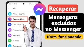 Como recuperar mensagens excluídas no Messenger (2024) | Recuperar mensagens excluídas do Facebook