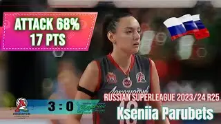 [Russian Superleague 2023/24 R25] [Lokomotiv kaliningrad vs Zarechie Odintsovo] [Kseniia Parubets]