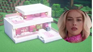 Minecraft Barbie's Modern House Tutorial - Minecraft Builds