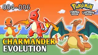 How To Evolve Charmander Into Charmeleon And Charizard In Pokemon Fire Red & Leaf Green