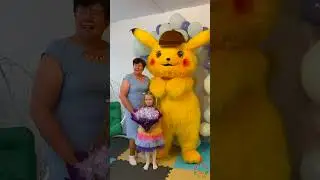 Пикачу на день рождения. Ростовые куклы Тюмень