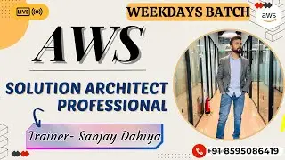 AWS Weekdays Batch | Live Batch  For Beginners |  AWS One to One Discussion | By Sanjay Dahiya | TCK